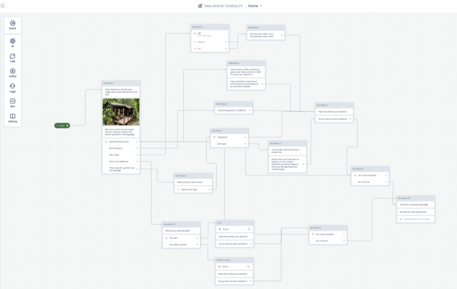 airbnb chatbot development service