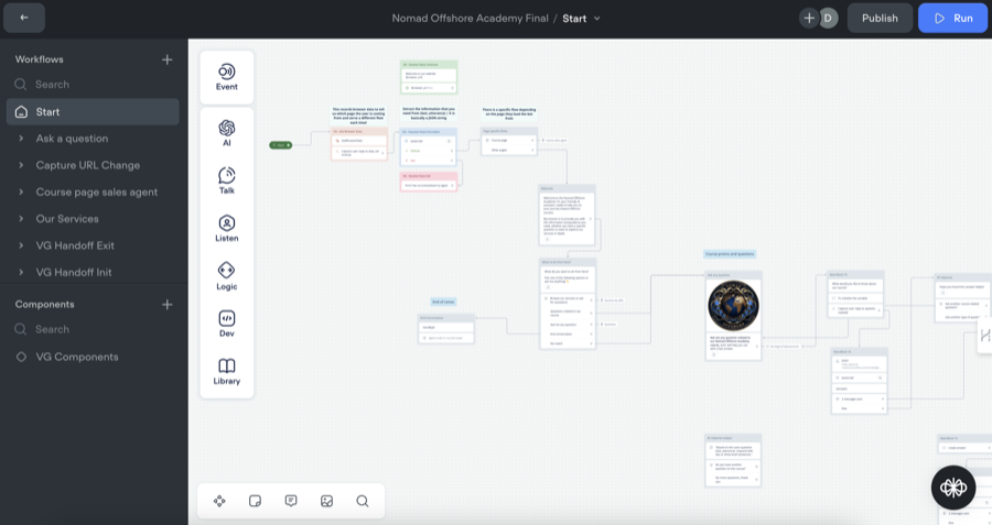 voiceflow chartflow nomad offshore