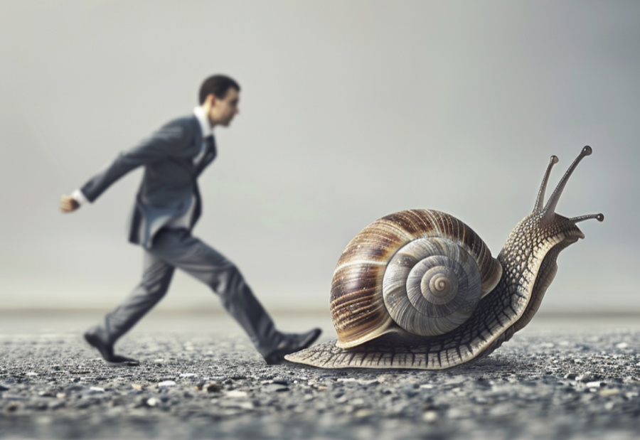 business responses to leads as slow as a snail